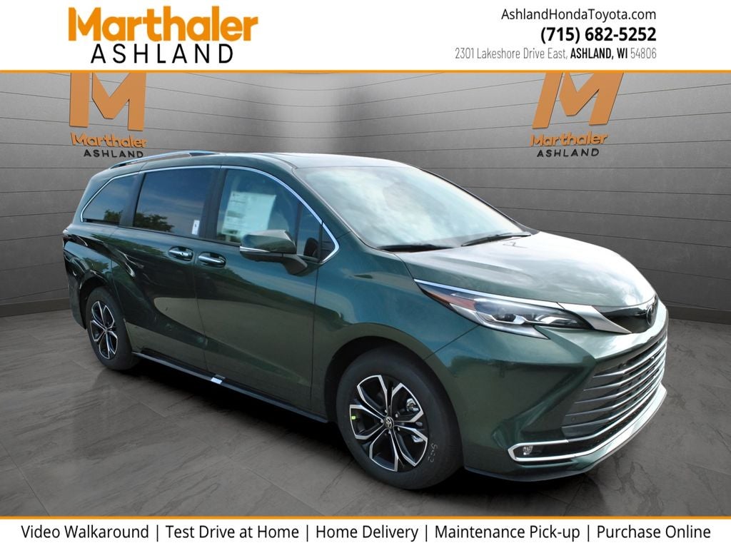 2026 Toyota Sienna Platinum 7 Passenger