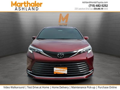 2026 Toyota Sienna Platinum 7 Passenger