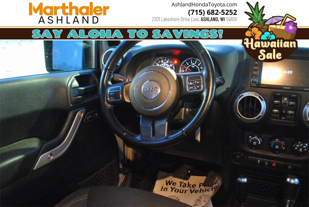 2018 Jeep Wrangler JK Unlimited Sahara 4WD