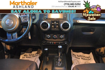 2018 Jeep Wrangler JK Unlimited Sahara 4WD