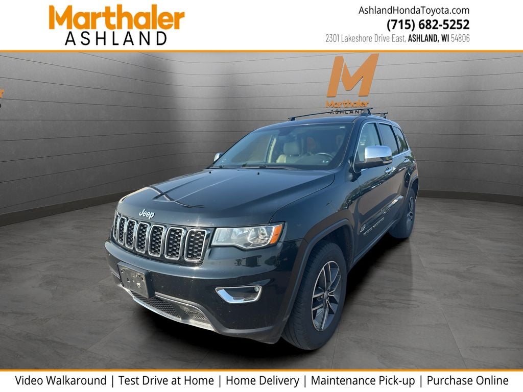2018 Jeep Grand Cherokee Limited AWD w/3rd Row Seating