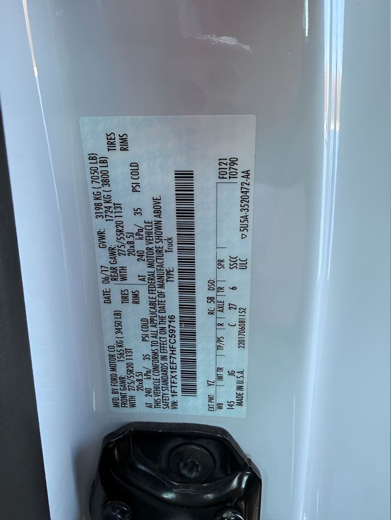 2017 Ford F-150 XL Super Cab 4x4 5.0L V8