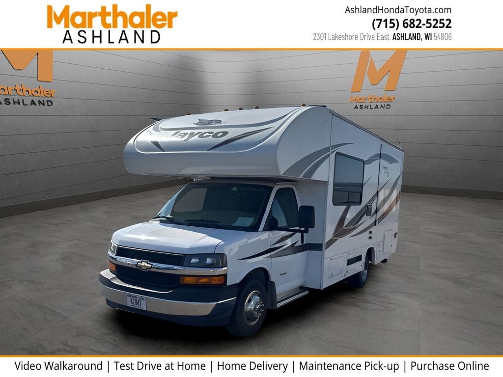 2017 Chevrolet Express 4500 Cutaway Jayco Redhawk SE Class C Motor Home