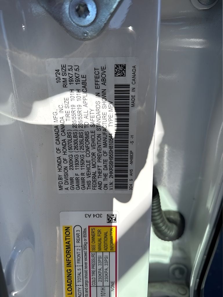 2025 Honda CR-V Hybrid Sport Touring AWD