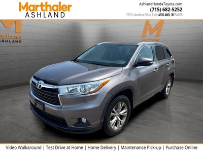 2015 Toyota Highlander XLE V6 AWD