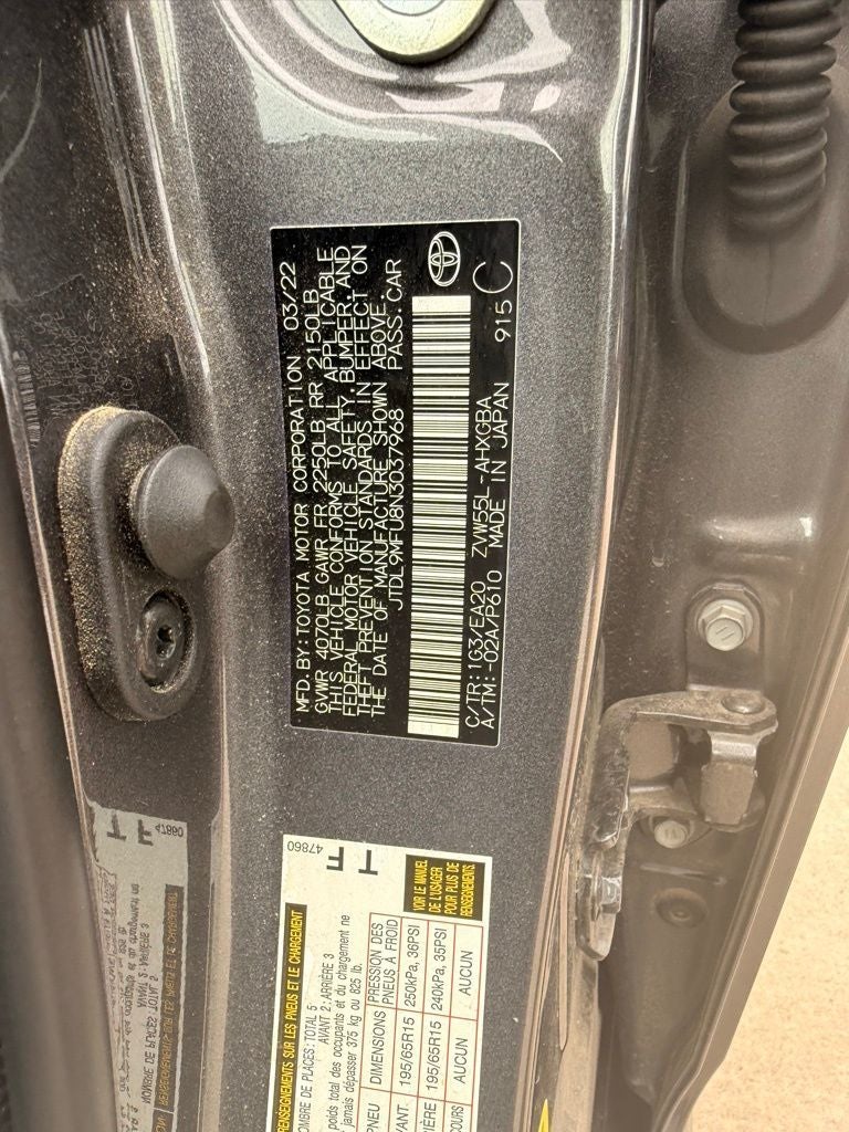 2022 Toyota Prius XLE AWD-e AWD