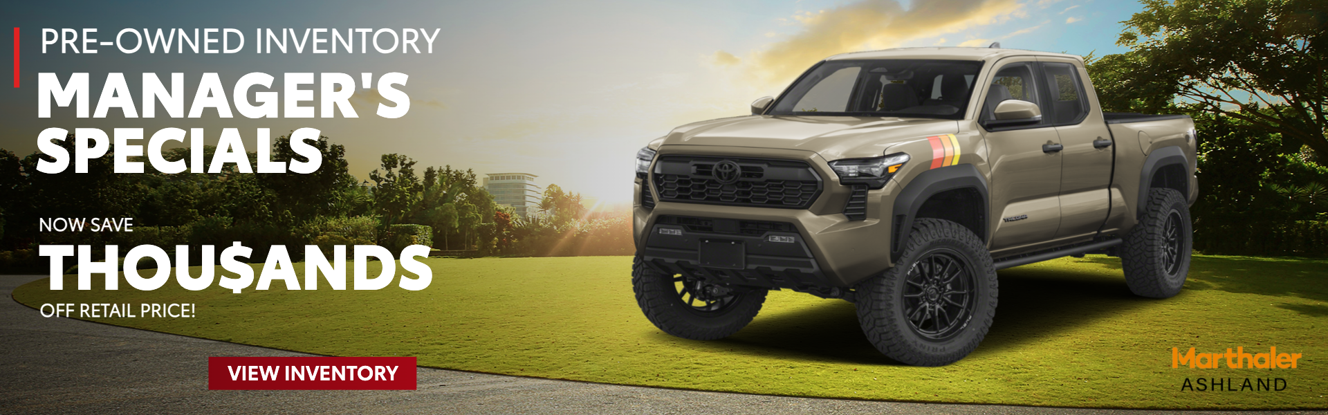 Preowned Manager's Specials